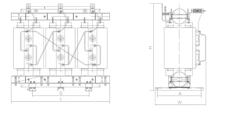 Dry Type Silicon Steel Step Down Transformer